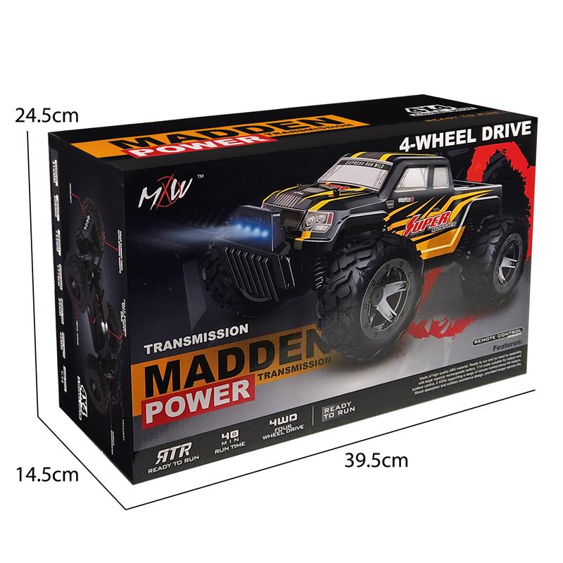 21007 1:14 4X4 High Speed RC Car Off Road Monster Truck Racing