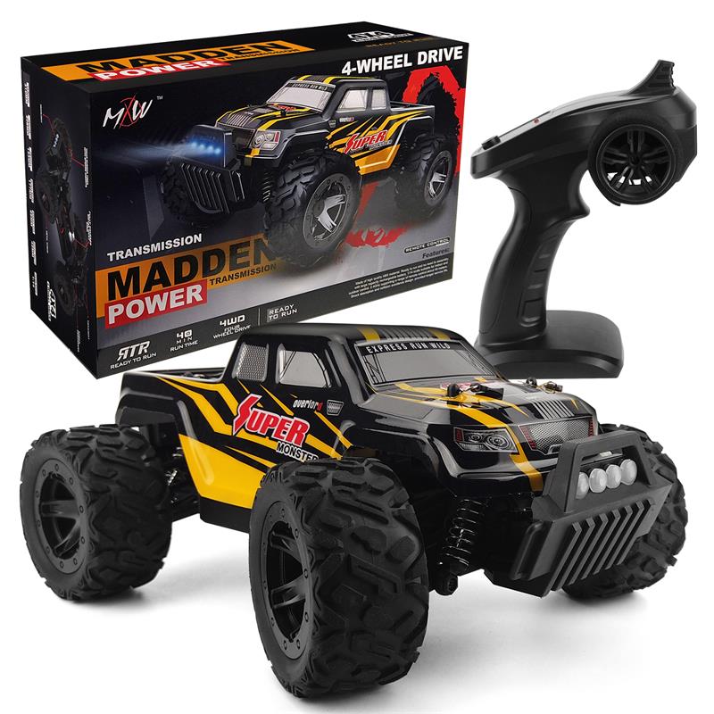 21007 1:14 4X4 High Speed RC Car Off Road Monster Truck Racing