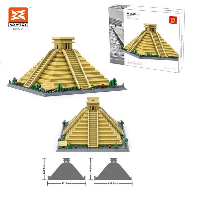 Wange 6225 El Castillo Building Block Set