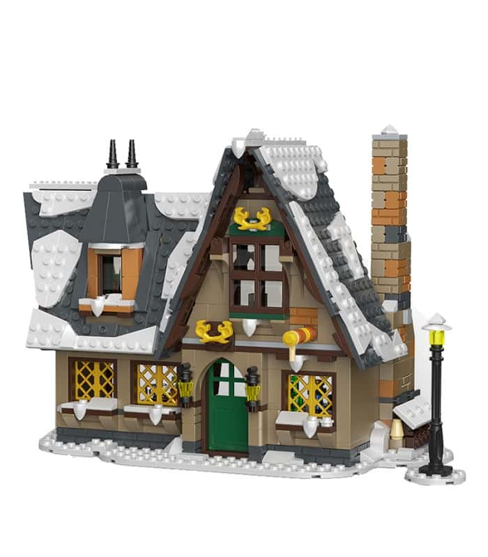 Mould King 16049 Christmas Cottage Moc