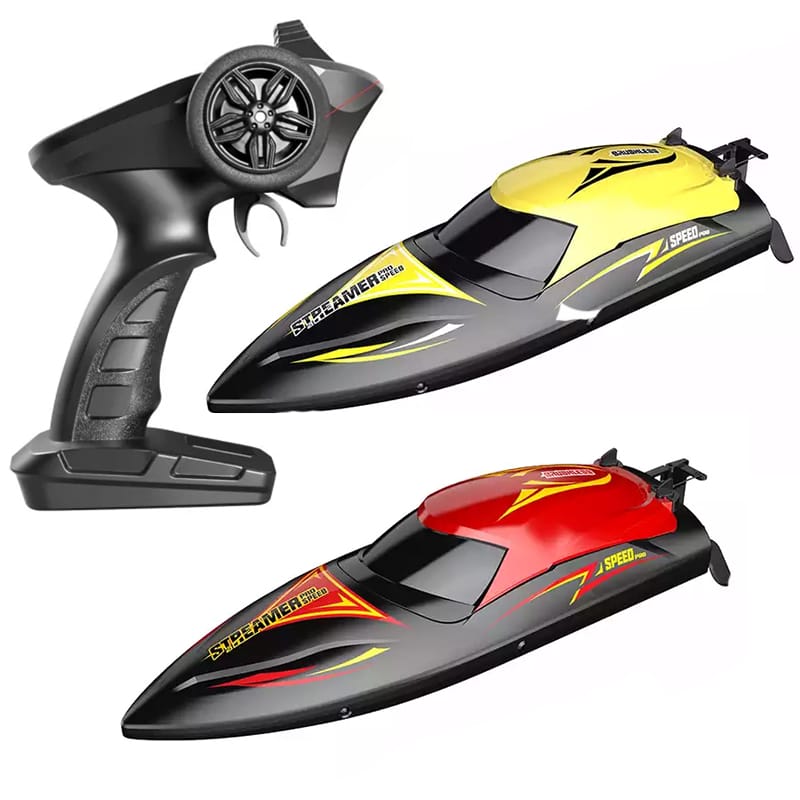 Factory Radio Control Toys Hendee 2.4G RC High Speed Boats Brushless with LED Light