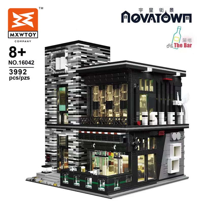 Mould King 16042 Bar Building Kits Toy