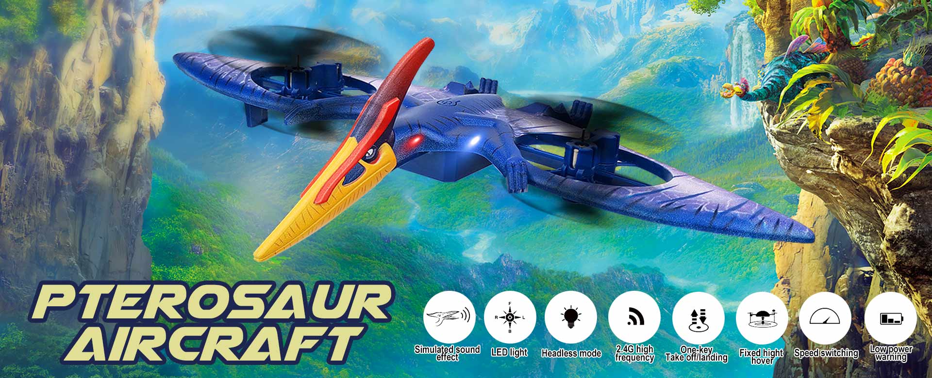 Pterosaur Remote Control Aircraft 