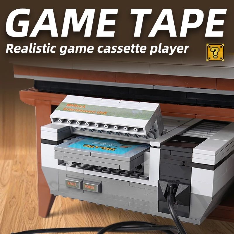 Mould King 10013 Creative Toys The Mk Entertainment System Model