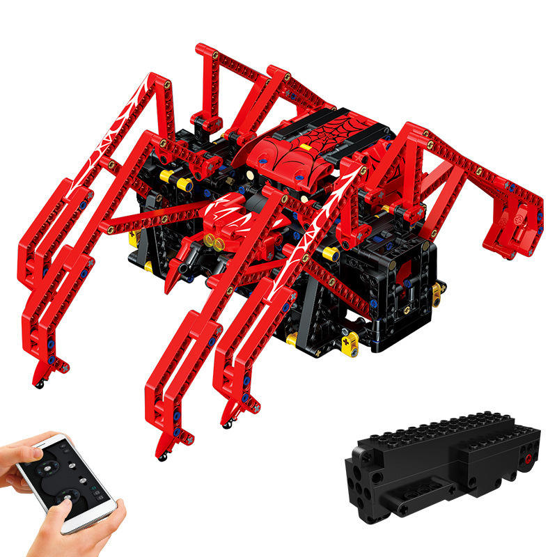 Mould King 15053 Red Spider Remote Control Building Blocks Set