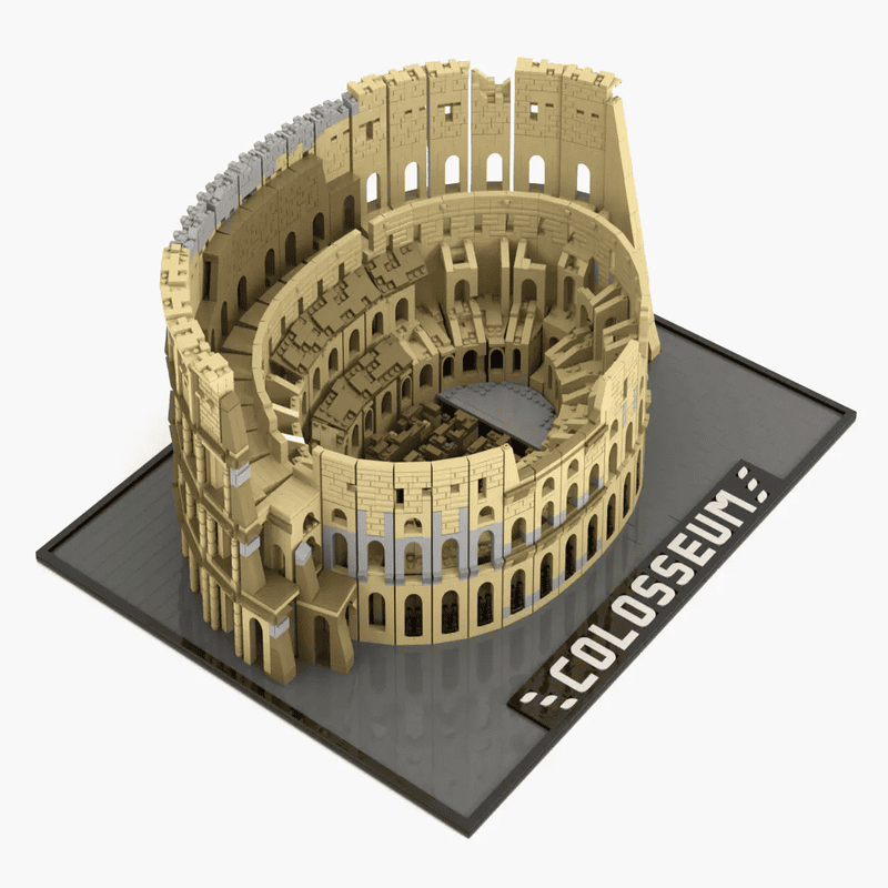 Moc-49020 Mould King 22002 The Colosseum