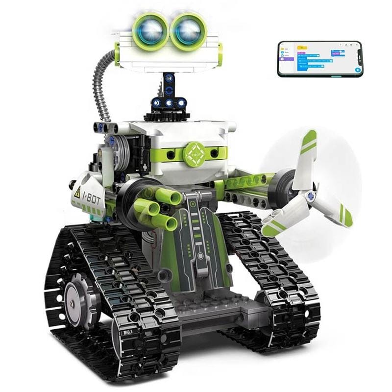 Cada C83001 Remote Control Robot With Motor Programming Robot Creator Moc