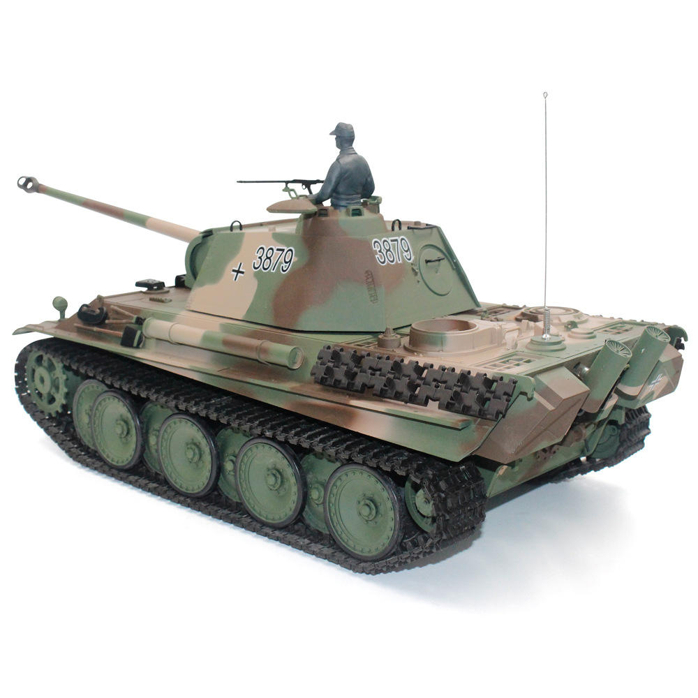 Wholesale Henglong 3879 2.4GHz German Panther Tank Military Professional Battle Model
